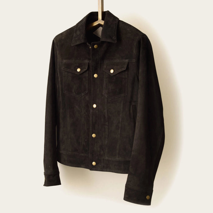 artisan-made genuine suede outerwear for men and women by luxury designer savas in nashville tennessee